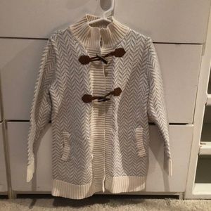 Ike new toggle mock turtle sweater
